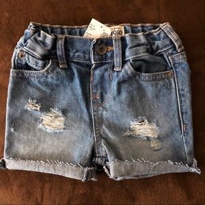 Children’s Place Handmade Ripped Jean Shorts
